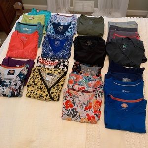 Scrub tops 24